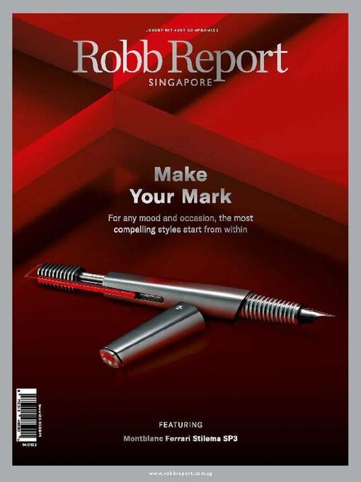 Title details for Robb Report Singapore by Media Publishares Pte Ltd - Available